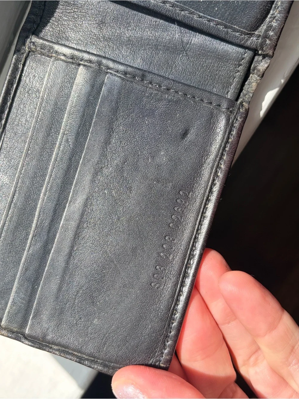 Shinola Men’s Bifold Navy Wallet